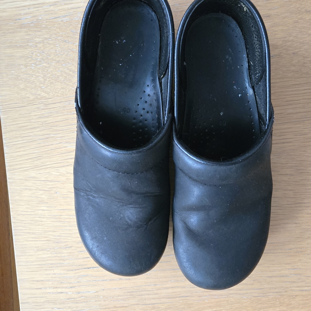 Black Slip-On Dansko Clogs